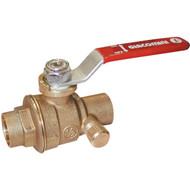 ProLine 1_2 In. C X 1_2 In. C Forged Brass Full Port Ball Valve
