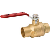 ProLine 3_4 In. C X 3_4 In. C Forged Brass Full Port Ball Valve