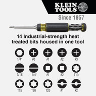 Klein 15-In-1 Multi-Bit  Ratcheting Screwdriver_Nut Driver