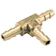 Anderson Metals 3_8 In. ID Brass Hose Barb Insert Tee