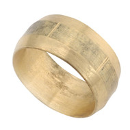 Anderson Metals 5_8 In. Low Lead Brass Compression Sleeve (50-Pack)