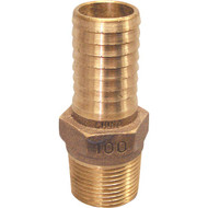 Merrill 1_2 In. MIP x 1_2 In. Insert Brass Hose Barb