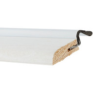 M-D 36 In. x 7 Ft. White_Primed Wood Door Jamb Weatherstrip