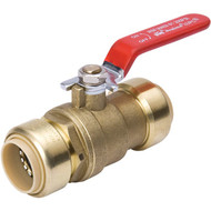 ProLine 3_4 In. Brass Push-Fit Full Port Ball Valve