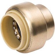 ProLine 1_2 In. Brass Push Fit Cap