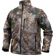Milwaukee M12 QUIETSHELL Men's Realtree Edge Camouflage Cordless Heated Jacket Kit  2XL
