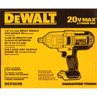 DeWalt 20 Volt MAX Lithium-Ion 1_2 In. High Torque Cordless Impact Wrench (Bare Tool)