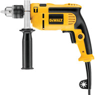 DEWALT 1_2 In. Keyed 7.0-Amp Single Speed Electric Hammer Drill