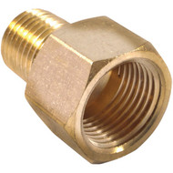 Forney 3_8 In. FNPT x 1_4 In. MNPT Brass Reducer Adapter