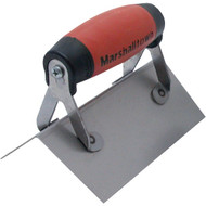 Marshalltown 2-1_2 In. x 6 In. Corner Finishing Trowel  with DuraSoft Handle