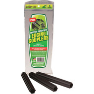 Master Mark Master Gardener Straight Black Plastic Professional Lawn Edging Coupler (3-Pack)
