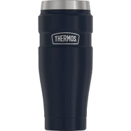 Thermos 16 Oz. Matte Blue Stainless Steel Insulated Travel Tumbler
