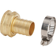 Best Garden 3_4 In. Female Brass Hose End Repair Hose Coupling
