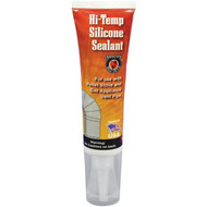 Meeco's Red Devil 2.7 Oz. Red Silicone Hi-Temp Sealant