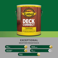 Cabot DeckCorrect Tint Base Wood Deck Resurfacer  1 Gal.