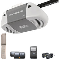 Chamberlain C-410 1_2 HP Durable Chain Drive Garage Door Opener with MED Lifting Power