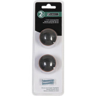 Liberty Bronze with Copper Highlights 1-1_2 In. Cabinet Knob  (2-Pack)