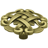 Liberty Antique Brass 1-1_2 In. Cabinet Knob  (2-Pack)