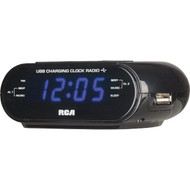 RCA USB Dual Alarm Clock Radio