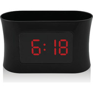 RCA USB Alarm Clock with Storage Caddy