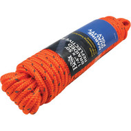 Do it Best 1_4 In. x 50 Ft. Orange Braided Reflective Polypropylene Packaged Rope
