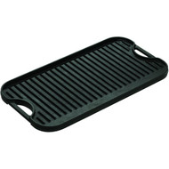 Lodge 10.5 In. x 20 In. Cast Iron Griddle Grill with Handles