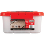 FastenMaster TrapEase 3  #10 x 2-1_2 In. Gray Ultimate Composite Deck Screw (1050 Ct. Pail)