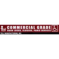 Unbranded 2 Ft. Planogram Header Sign POP Kit