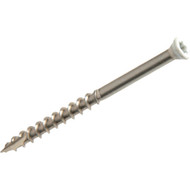 Grip-Rite PrimeGuard Max #7 x 2-1_4 In. Star Drive White Head Stainless Steel Trim Screw (352 per Jar)