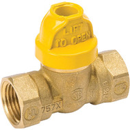 ProLine 1_2 In. FPT x FPT Chrome-Plated Brass Ball Ball Ball Valve