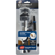 Danco 1-1_4 In. Chrome-Plated Brass Bathroom Sink Drain and Stopper