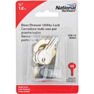 National VKA825 1_2 In. Brass Utility Lock