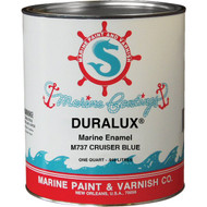 DURALUX Gloss Marine Enamel Cruiser Blue  1 Qt.