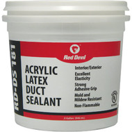 Red Devil RD-DS 181 0.5 Gal. Acrylic Latex Duct Sealant  Gray