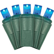 J Hofert Blue 50-Bulb M5 LED Light Set