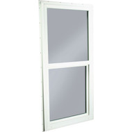 Northview 23-1_2 In. W. x 47-1_2 In. H. White PVC Traditional Single Glazed Single Hung Window