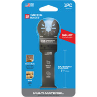 Imperial Blades ONE FIT 1-1_4 In. High Carbon Steel Deep Wood Oscillating Blade