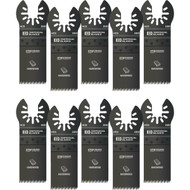 Imperial Blades ONE FIT 1-1_4 In. High Carbon Steel Japanese Tooth Precision Oscillating Blade (10-Pack)