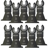 Imperial Blades ONE FIT 2-1_2 In. 12 TPI Speartooth Wood Oscillating Blade (10-Pack)