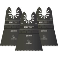 Imperial Blades ONE FIT 2-1_2 In. High Carbon Steel Japanese Tooth Precision Oscillating Blade (3-Pack)