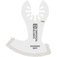 Imperial Blades ONE FIT 2-1_2 In. Diamond-Coated Segment Boot Oscillating Blade