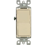 Leviton Decora Commercial Grade 20 Amp Rocker Single Pole Switch  Ivory