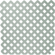 Dimensions 4 Ft. W x 8 Ft. L x 1_8 In. Thick Paintable Vinyl Privacy Lattice Panel