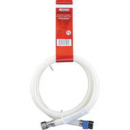 Lasco 3_8 In. C x 3_8 In. C x 36 In. L Braided Poly Vinyl Appliance Water Connector