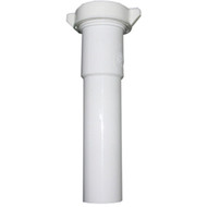 Lasco 1-1_2 In. OD x 12 In. L White Plastic Extension Tube