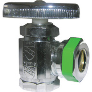 Lasco 1_2 In. FIP Inlet x 1_2 In. -7_16 In. IP Outlet Multi-Turn Style Angle Valve