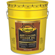Cabot Australian Timber Oil Translucent Exterior Oil Finish  3460 Jarrah Brown  5 Gal.