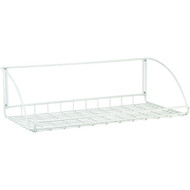 ClosetMaid 18 In. W. x 12.25 In. D. Hanging Laundry Ventilated Shelf Kit  White