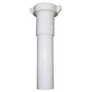 Lasco 1-1_2 In. OD x 6 In. White Plastic Extension Tube