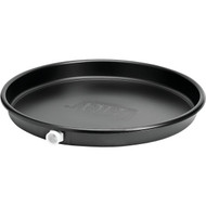 Oatey 28 In. Dia. Plastic Water Heater Drain Pan with 1 to 1-1_2 PVC Adaptor